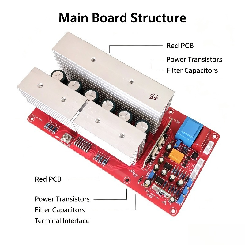 Placa base de inversor de onda - Pure Sine Wave Inverter Board 24V 48V reseña y precio