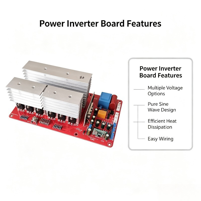 Placa base de inversor de onda - Pure Sine Wave Inverter Board 24V 48V reseña y precio