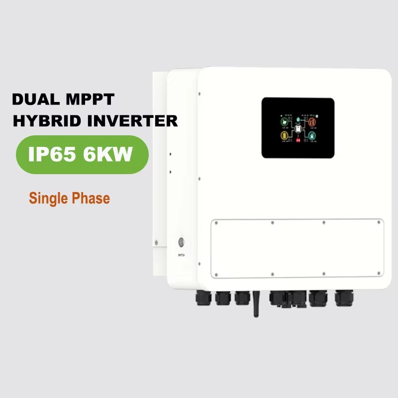 Inversor solar híbrido monofás - Off Grid Solar Inverter 48V 6000W reseña y precio