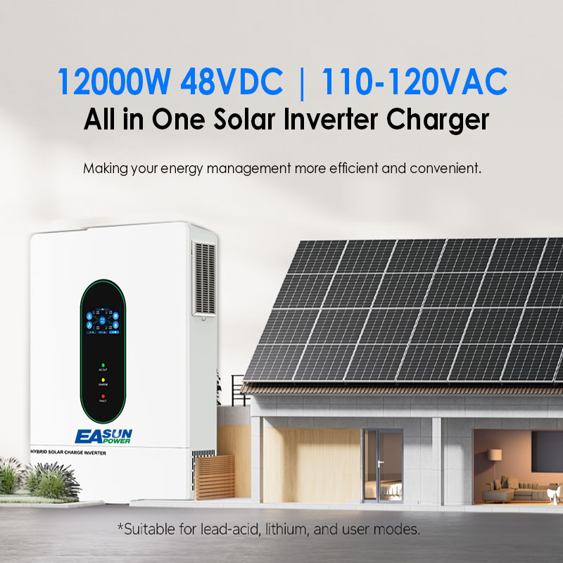 Inversor Solar Híbrido EASUN P - Grid Tie Inverter Limiter 2000W reseña y precio
