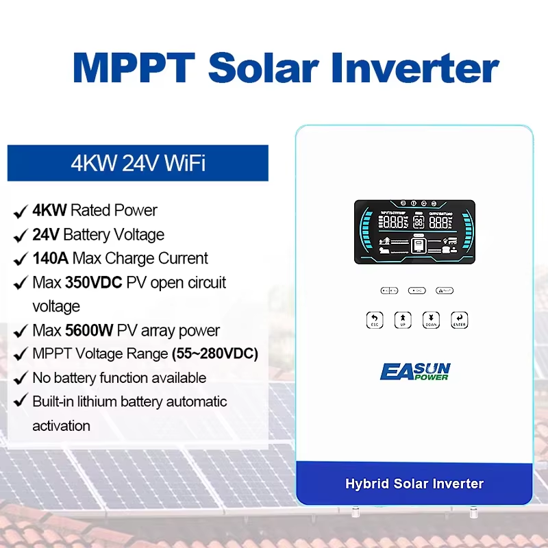 Inversor Solar Híbrido EASUN P - Grid Tie Inverter Limiter 2000W reseña y precio